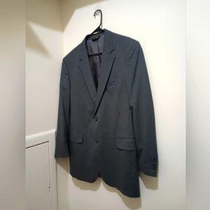 Jos.A.Bank Wool 2 Button Single Vent Sports Coat Blazer Jacket Mens Size 43Long